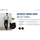 Mens Detroit Pant - Stout - BS10110S